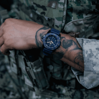 Navy SEAL Foundation Back To The Blue, 45 mm, Military Dive Watch - XS.3255.CB.NSF, Outdoor model shot