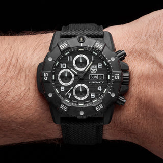 Master Carbon SEAL Automatic Chronograph, 45 mm, Military Dive Watch - 3881