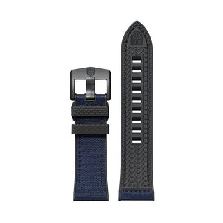 Nitrile Rubber Strap, 24 mm, FPX.2404.24B.K, Blue