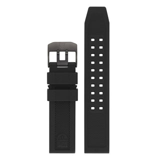 Nitrile Rubber Strap, 23 mm,  FPX.3050.20B.2.K, Black