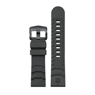 Genuine Rubber Strap, 24 mm, FPX.3800.22B.K, Dark grey