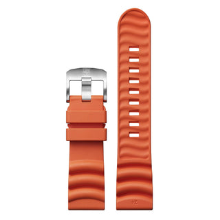 Nitrile Rubber Strap, 24 mm, FPX.2405.35Q.K, Orange