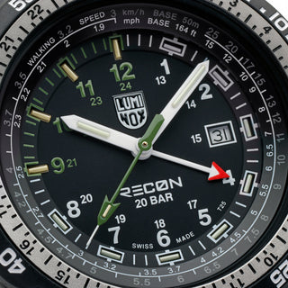 RECON Nav Spec, 46 mm, Outdoor Explorer Watch - 8837.SET	,Detail view of the watch dial