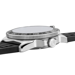 Pacific Diver Automatic, 42 mm, Diver Watch - 3101	, Side view with crown and strap