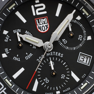 Pacific Diver Chronograph, 44 mm, Diver Watch - 3142, Detail view of the watch dial 