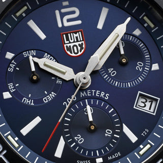 Pacific Diver Chronograph, 44 mm, Diver Watch - 3144, Detail view of the watch dial 