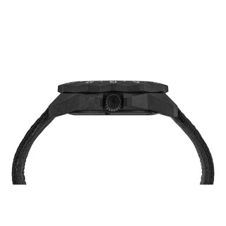 F-117 Nighthawk, 44 mm, Pilot Watch - 6441, Side view of the crown and the Nitrile Rubber strap