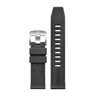Genuine Rubber Strap, 24 mm, FPX.8830.22B.K, Black