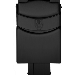 Stainless Steel Bracelet, 24 mm,  FMX.2401.IPB.K, PVD Black, Detail view of the buckle